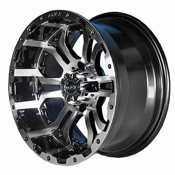 GTW OMEGA 12x7 Machined/Black Wheel