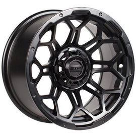 GTW BRAVO WHEEL, 14X7, MATTE BLACK