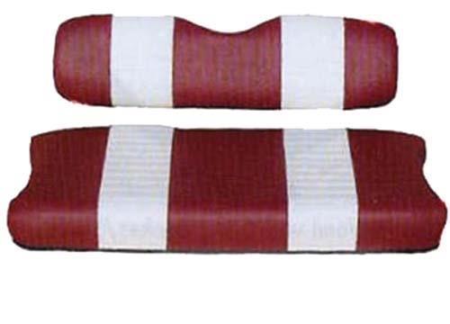 SEAT COVER SET,RED/WHTE,FRONT,CC 00.5-UP DS