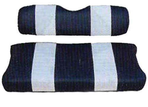 SEAT COVER SET,NAVY/WHTE,FRONT,CC 00.5-UP DS