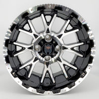 Empire Savage SV4 14x8 Gloss Black w/ Machined Face