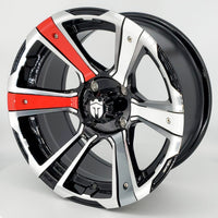 Empire E6 14x7 Gloss Black w/ Machined Face