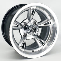 Empire Rodder 12x7 Hyper Black w/ Machined Face & Accents