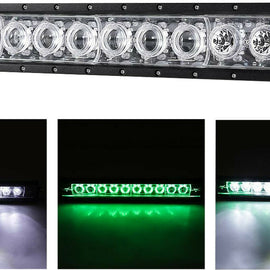 30" Auxbeam Single Row Combo LED Light Bar kit