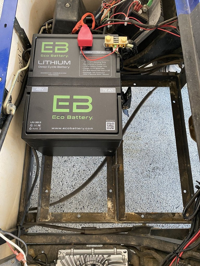 Eco Battery 48V (51V) 144AH Bundle