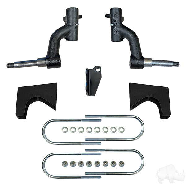 RHOX Drop Spindle Lift Kit – EZGO RXV (3