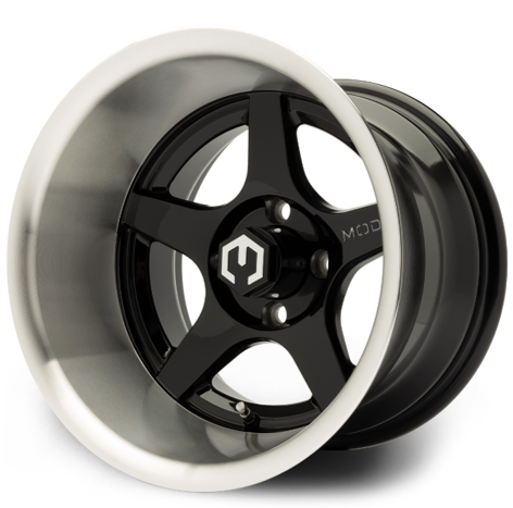 Modz 14X10 Maverick Machined Black Rim only