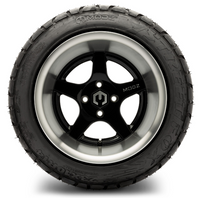 Modz Maverick 14X10 Machined Black with Street Fox 23X10-14