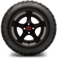 Modz Maverick 14X10 | -50 Offset Matte Black with Street Fox 23X10-14