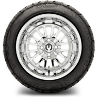 Modz Assassin 14X10 Chrome with Modz Steet Fox 23X10-14