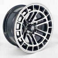 Empire Quest 14x7 Gloss Black w/ Machined Face