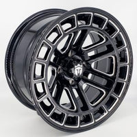 Empire Quest 14x7 Gloss Black Milled Accents