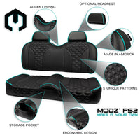 MODZ FS2 Custom Front Seat - Black Base