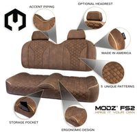 MODZ FS2 Custom Front Seat - Brown Base