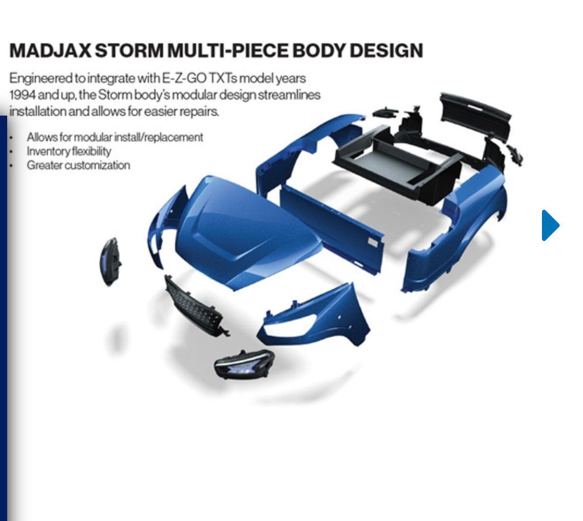 Madjax Storm body kit for 94+ TXT with Ultimate LED kit