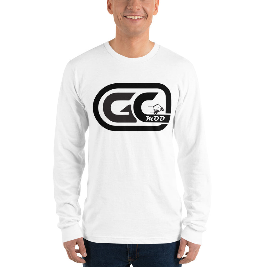 Golf Carts Modified GCMod black logo long sleeve t-shirt