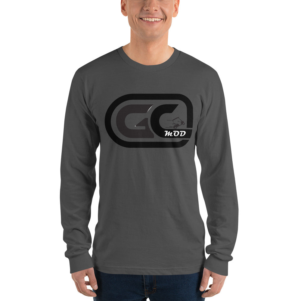 Golf Carts Modified GCMod black logo long sleeve t-shirt